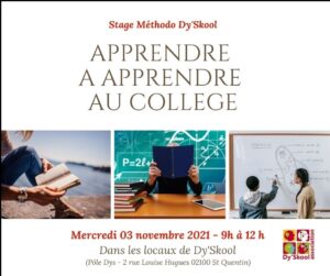 STAGE AP APPRENDRE COLLEGE 03 NOV 21