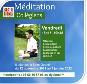 initiation collégiens méditation